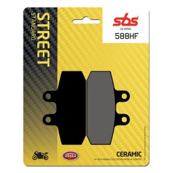 Rear brake pads SBS Aprilia NA 850 Mana GT, ABS 2009 - 2013 type HF