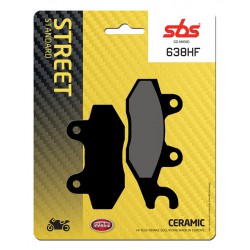 Rear brake pads SBS Hyosung GV 250  2017 - 2019 type HF