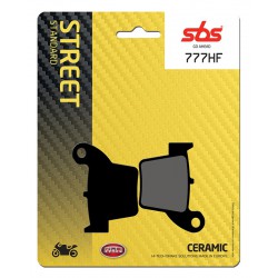 Zadní brzdové destičky SBS Fantic  125 Caballero Motard 4T 2010 směs HF
