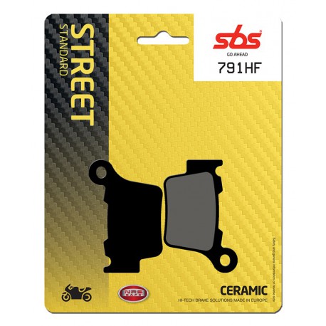 Rear brake pads SBS Husqvarna STR 650 CRC 2007 type HF