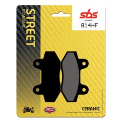 Zadní brzdové destičky SBS Hyosung GT 125 Comet 2004 - 2006 směs HF