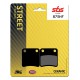 Rear brake pads SBS Honda NC 750 S w/DCT (Parking Brake) 2014 - 2019 type HF