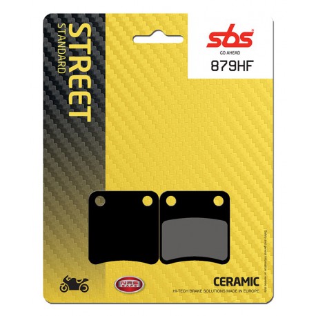 Rear brake pads SBS Honda NC 750 S w/DCT (Parking Brake) 2014 - 2019 type HF