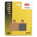 Zadní brzdové destičky SBS Ducati  695 Monster 2007 - 2012 směs LS