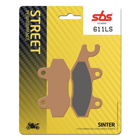 Bremsbeläge hinten SBS Triumph  900 Tiger Left/Rear 1993 - 1998 typ LS