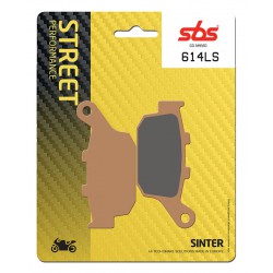 Zadní brzdové destičky SBS Triumph  675 Street Triple R 2009 - 2012 směs LS