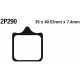 Přední brzdové destičky Nissin Aprilia RSV 1000 Mille R (Rad.cal) 2005 -  směs ST