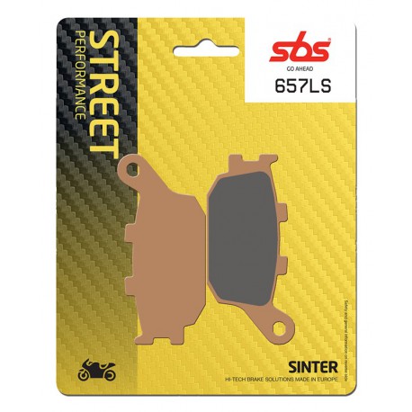 Rear brake pads SBS Suzuki GSF 1250 Bandit 2006 - 2018 type LS