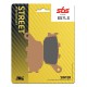 Zadní brzdové destičky SBS Yamaha YZF 1000 R1(4-pad) ABS 2012 - 2014 směs LS