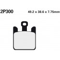 Přední brzdové destičky Nissin Kawasaki ZX-6R 636 Ninja (Rad.cal) 2003 - 2006 směs ST