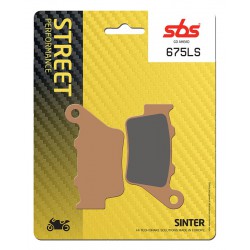 Rear brake pads SBS Hyosung RX 450 SM 2008 - 2011 type LS