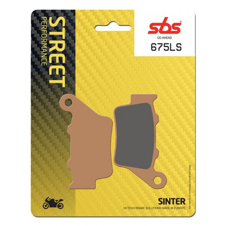 Rear brake pads SBS KTM RC 200  2014 - 2019 type LS
