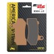 Bremsbeläge hinten SBS Harley-Davidson VRSCA 1130 V-Rod 2006 - 2010 typ LS