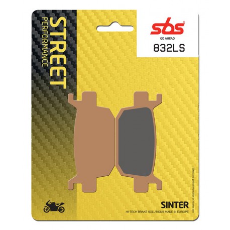 Rear brake pads SBS Benelli  402 S 2018 - 2019 type LS