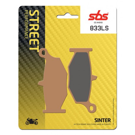 Zadní brzdové destičky SBS Suzuki GSX-R 600  2006 - 2010 směs LS
