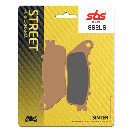 Rear brake pads SBS Honda VFR 800 X Crossrunner 2017 - 2019 type LS