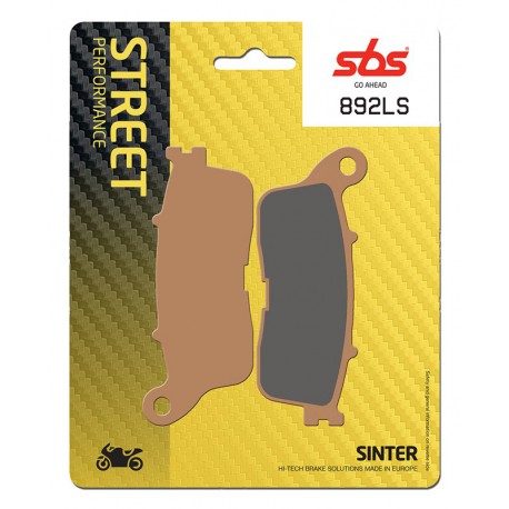 Rear brake pads SBS Honda VFR 1200 XDC Crosstourer w/DCT 2012 - 2018 type LS