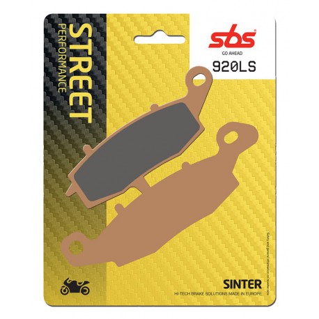 Zadní brzdové destičky SBS Suzuki M 1800 R2 Intruder 2008 - 2010 směs LS