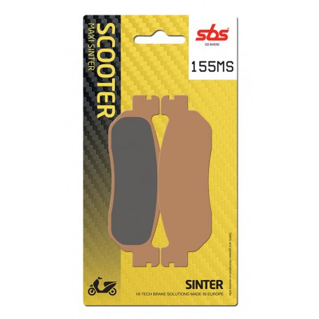 Zadní brzdové destičky SBS MBK  250 Skyliner 2000 - 2002 směs MS