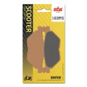 Rear brake pads SBS Yamaha XP 530 TMAX Iron Max 2015 - 2019 type MS