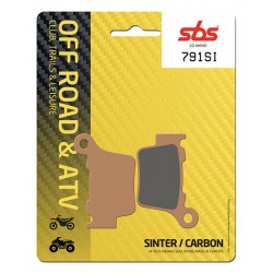 Rear brake pads SBS Husqvarna TX 125  2017 - 2019 type SI