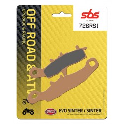 Přední brzdové destičky SBS Suzuki RM 100  2003 směs RSI