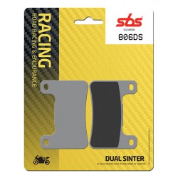Přední brzdové destičky SBS Suzuki GSX-R 600  2006 - 2010 směs DS