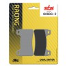Front brake pads SBS Honda CBR 600 RR ABS 2009 - 2018 type DS2