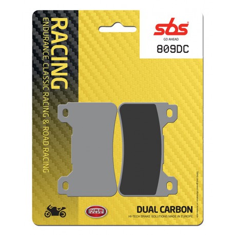 Front brake pads SBS Honda CBR 600 RR ABS 2009 - 2018 type DC