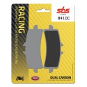 Front brake pads SBS Ducati  1098 R Bayliss LE 2009 - 2010 type DC