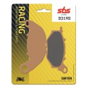 Přední brzdové destičky SBS Yamaha YZF 321 R3 2015 - 2019 směs RS