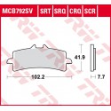 Přední brzdové destičky TRW / Lucas Ducati V4 1101 Panigale Speciale 2018 -  směs CRQ
