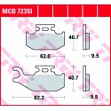 Přední brzdové destičky TRW / Lucas Can-Am DS 650 X 2007 -  směs SI