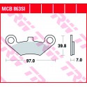Přední brzdové destičky TRW / Lucas CF Moto  450 C-Force L, G-Force L 2016 -  směs SI