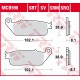 Front brake pads TRW / Lucas Kymco  500 Xciting i Evo ABS 2010 - 2013 type SRM