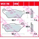 Přední brzdové destičky TRW / Lucas Yamaha YP 250 R X-Max 2005 - 2009 směs SRM