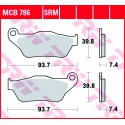 Přední brzdové destičky TRW / Lucas Yamaha YP 250 R X-Max 2005 - 2009 směs SRM