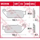 Vorne bremsbeläge TRW / Lucas Triumph  900 Street Scrambler 2017 - 2018 typ SRQ
