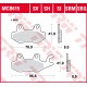 Vorne bremsbeläge TRW / Lucas Triumph  750 Trident 1991 - 1996 typ SV