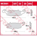 Front brake pads TRW / Lucas Suzuki GSX 750 F 1998 - 2006 type SV