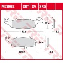 Front brake pads TRW / Lucas Kawasaki VN 1700 Classic ABS 2009 - 2017 type SV
