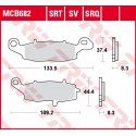 Front brake pads TRW / Lucas Suzuki GSX 750 F 1998 - 2006 type SV