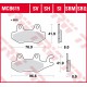 Front brake pads TRW / Lucas Kymco  250 People S i 2007 - 2008