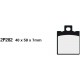 Rear brake pads Nissin Aprilia ETX 350 -1986 type ST