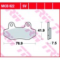 Přední brzdové destičky TRW / Lucas Italjet  50 Rollercraft 2008 - 