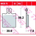 Zadní brzdové destičky TRW / Lucas Moto Guzzi  750 Targa 1992 -  směs RQ