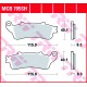 Bremsbeläge hinten TRW / Lucas Honda VTX 1800 C 2001 - 2008 směs SH