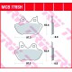 Rear brake pads TRW / Lucas Harley-Davidson FLHRS 1584 Road King Custom 2007 -  směs SH