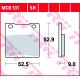 Bremsbeläge hinten TRW / Lucas Suzuki SV 650 , S 1999 - 2002 směs SH