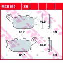 Zadní brzdové destičky TRW / Lucas Honda CB 900 F Hornet 2002 - 2006 směs SH